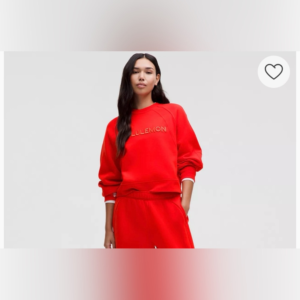 Lululemon Athletica Bold Red Hoodie